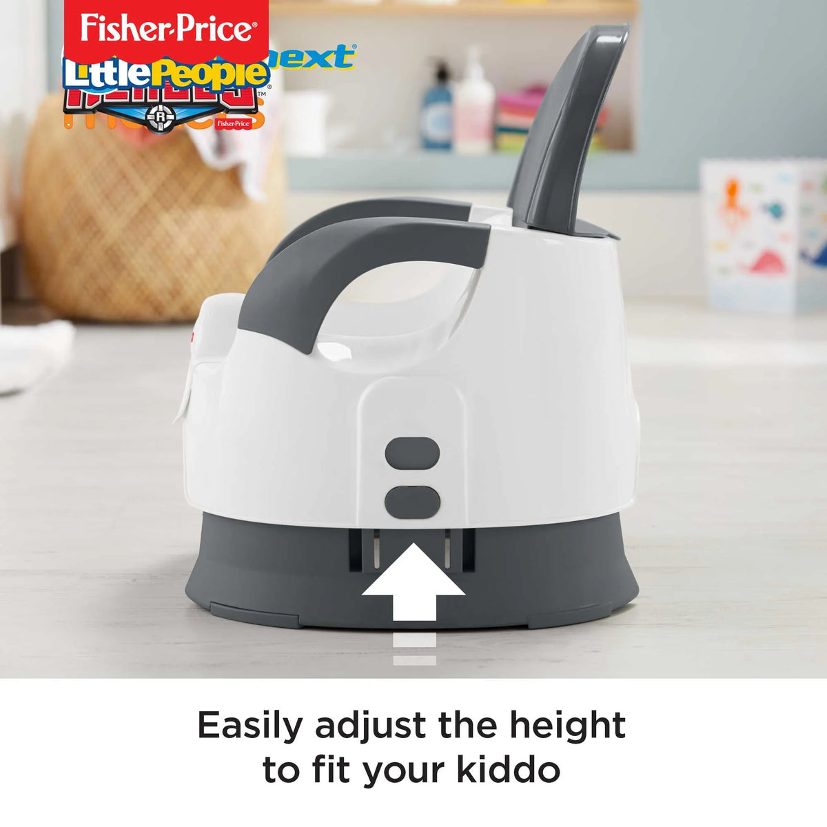 Adjustable Toddler Training Toilet with Removable Bowl R7548