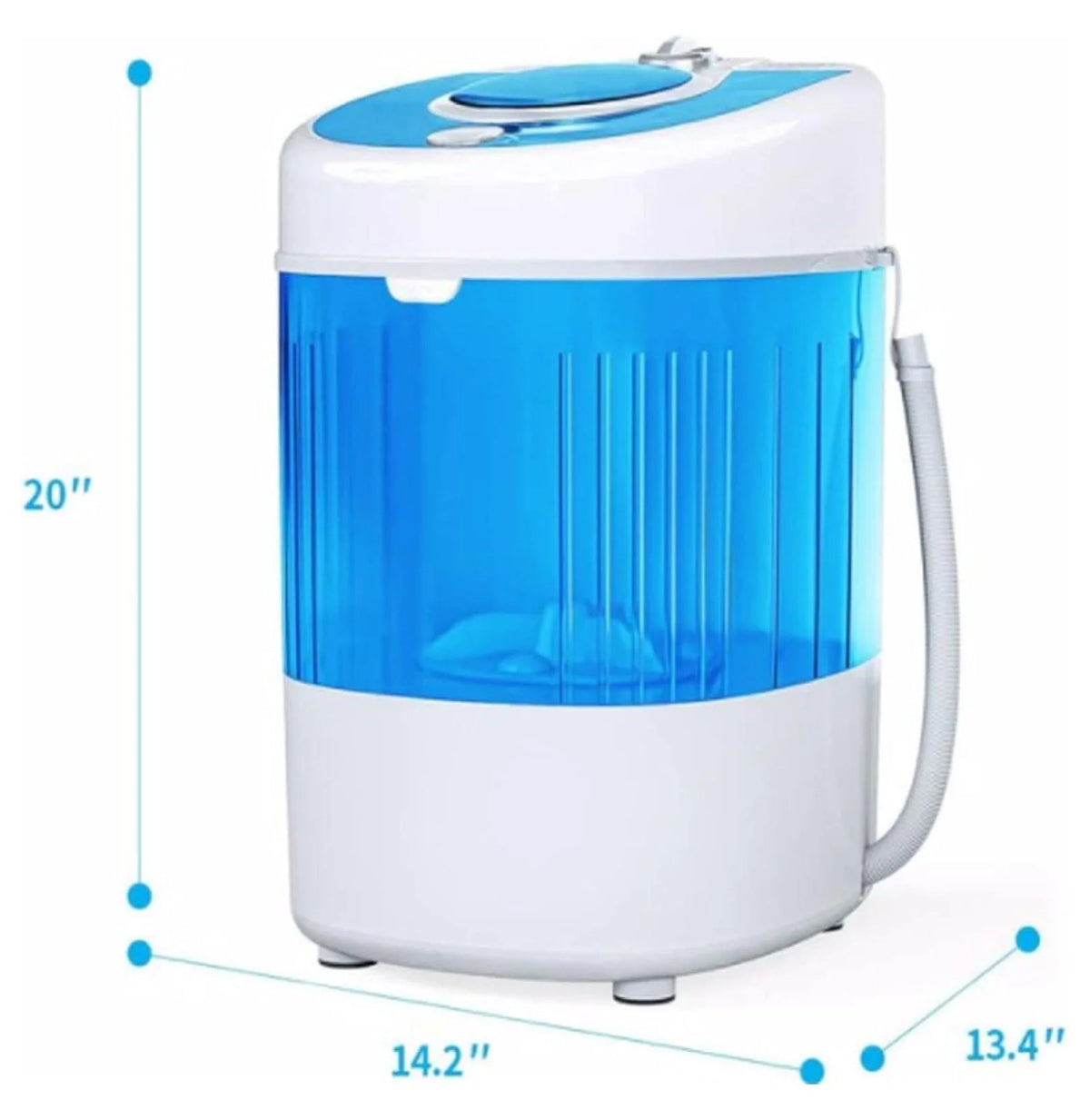 Portable Mini Washer with Spin Dryer, 7.7 lbs Capacity Q568921