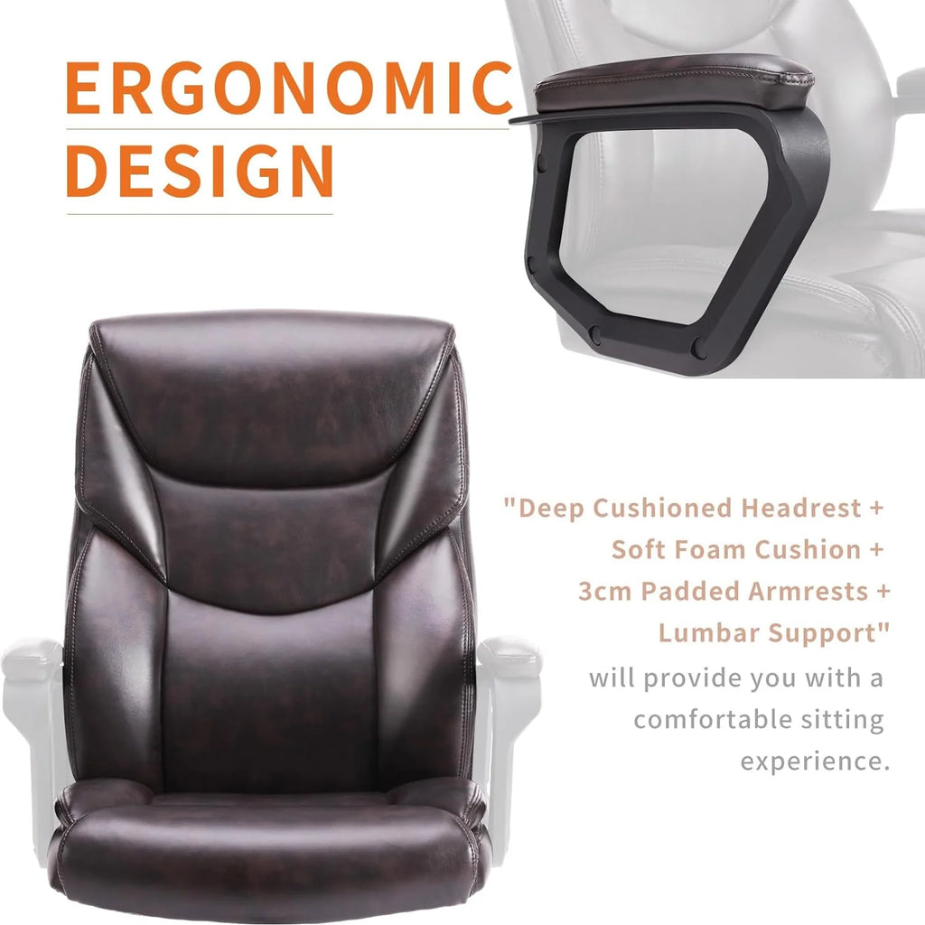 Black Executive Office Desk Chair F607