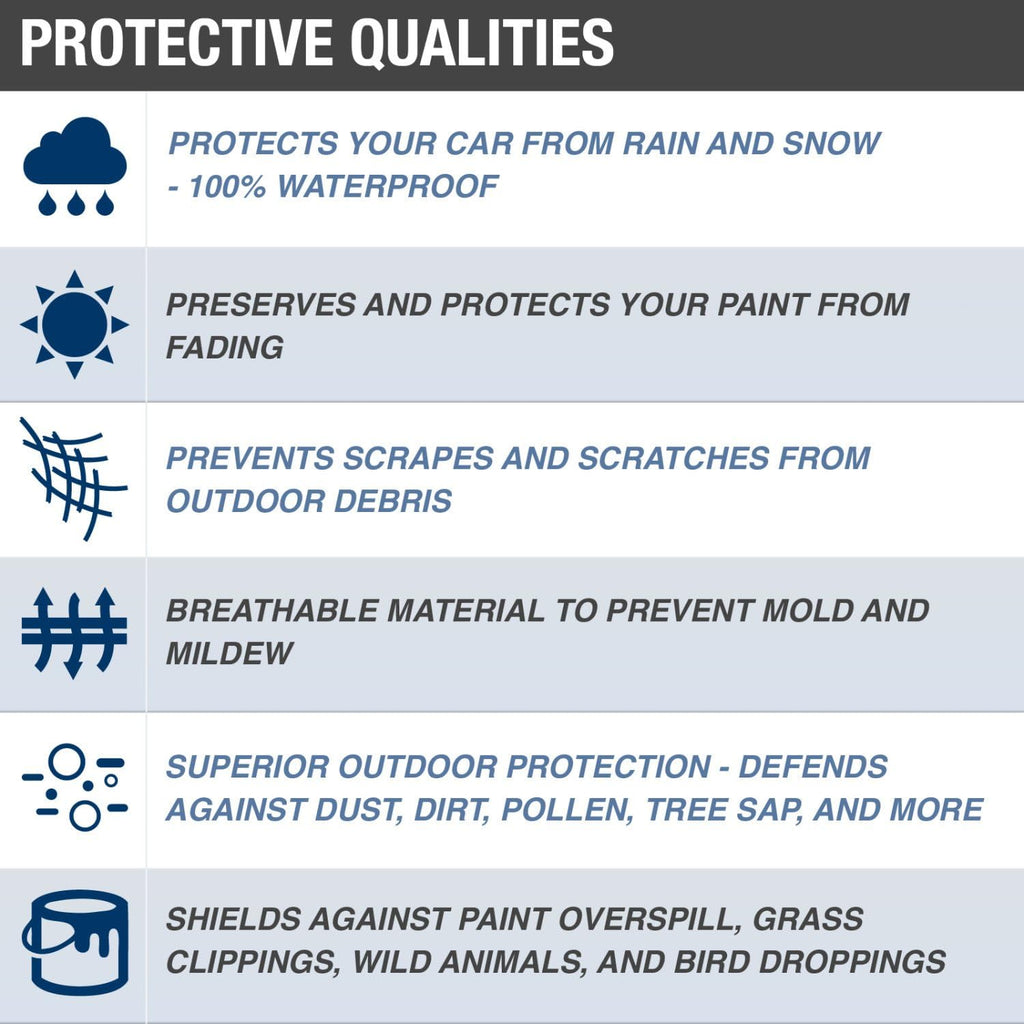SUV Cover, 4 Layer Waterproof Dustproof UV Treated O15147