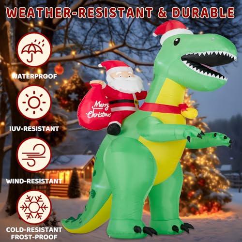 8FT Inflatable Halloween Tree Decoration with Built-in LED Lights Q65856