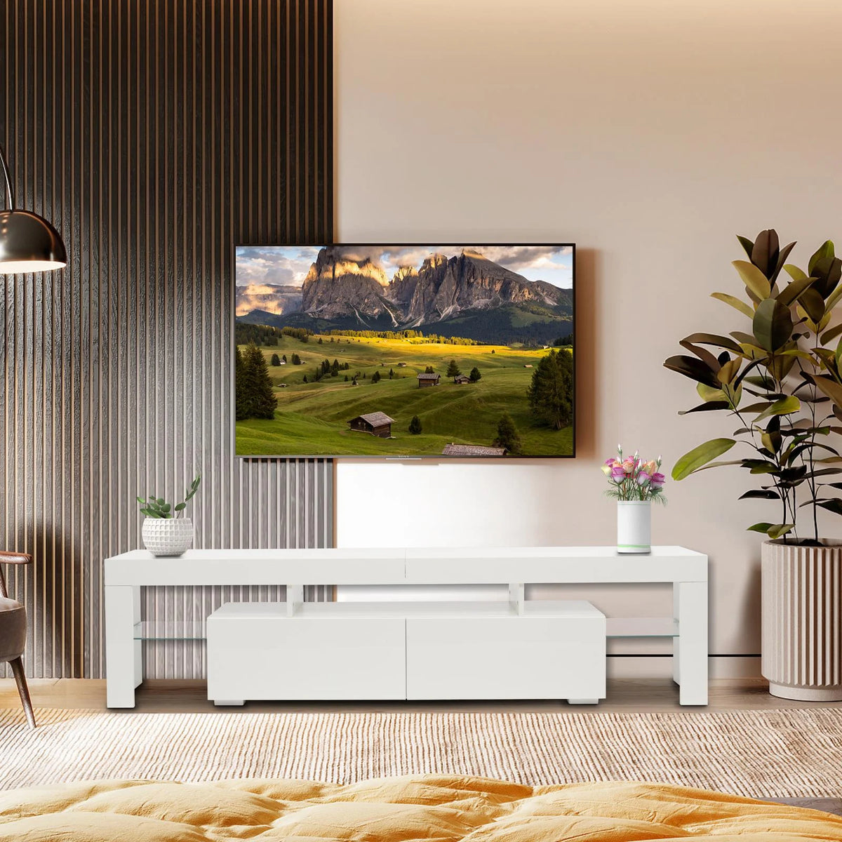 White TV Stand T88142