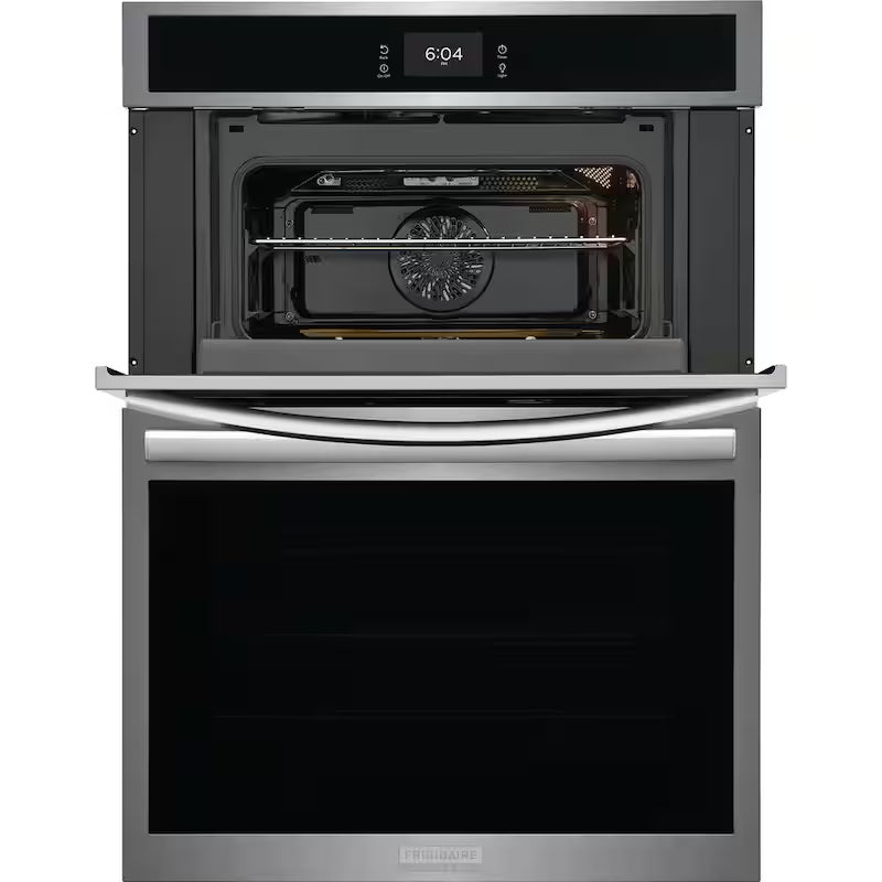 30 in. Electric Built-In Wall Oven and Microwave Combination with Total Convection in Stainless Steel H1027