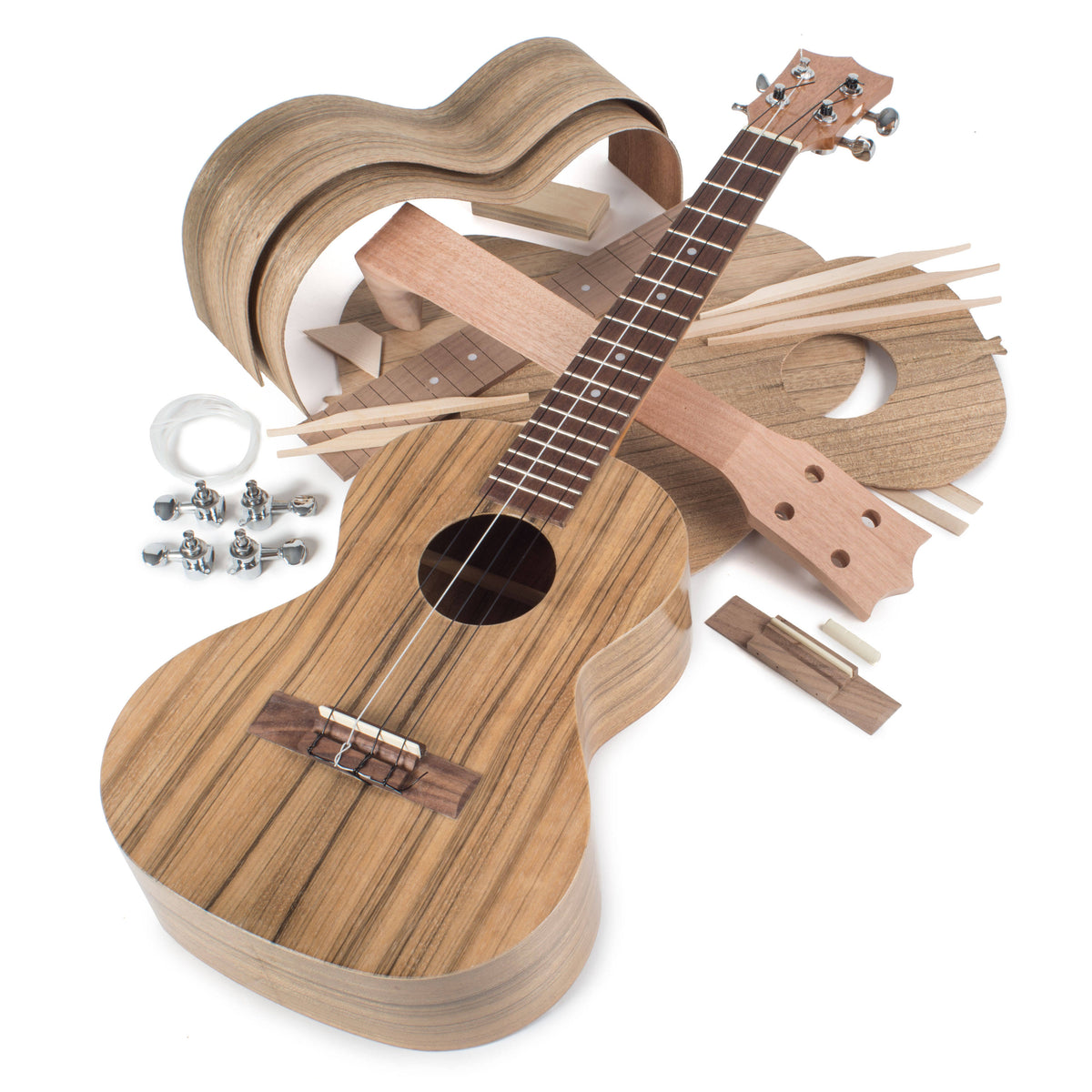 Walnut Tenor Ukulele Kit O47958