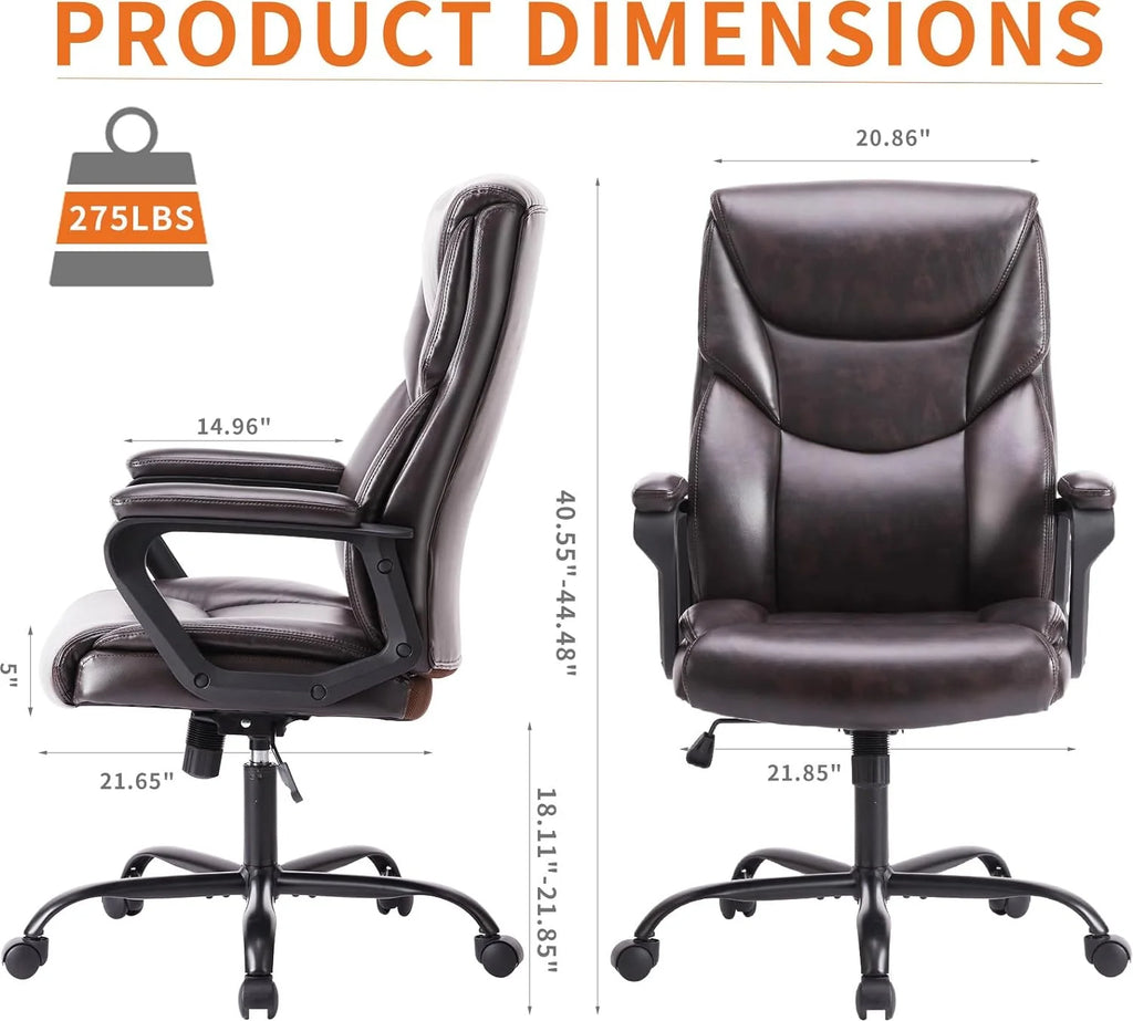 Black Executive Office Desk Chair F607