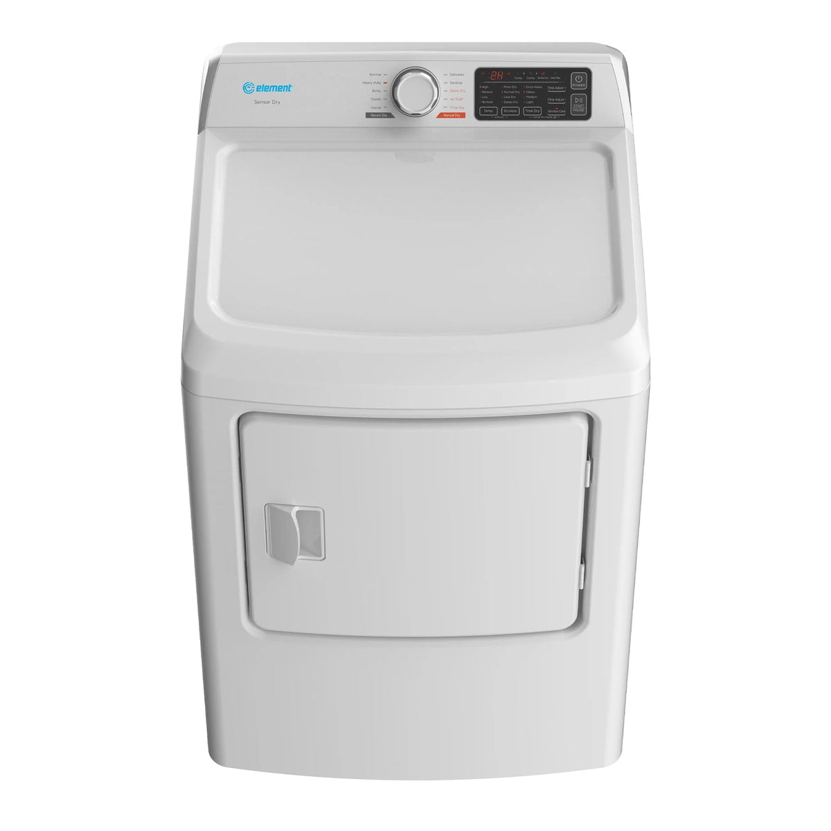 6.7 cu. ft. Front Load Gas Dryer in White E82013