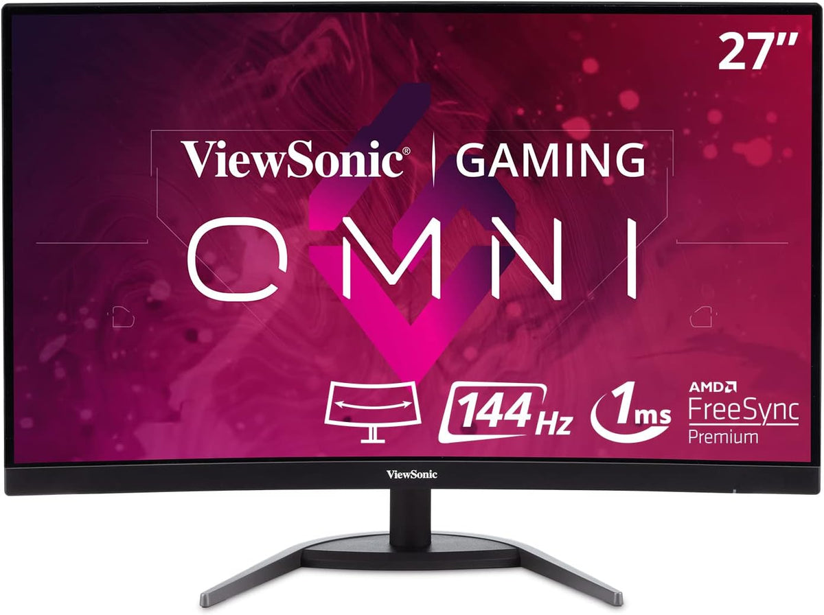 27 Inch Curved 1440p 144Hz Gaming Monitor U16676