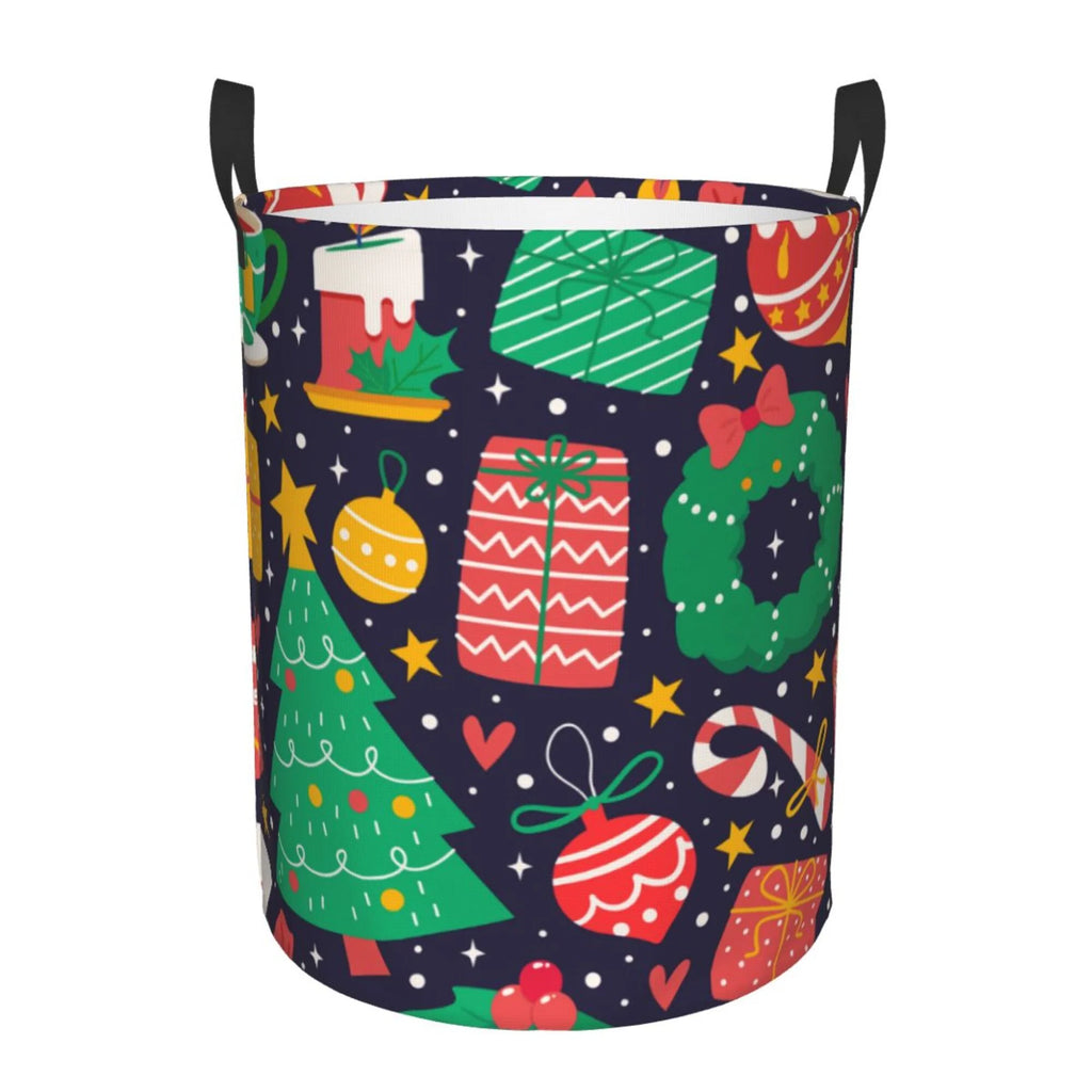 Waterproof Laundry Hamper with Handle J872