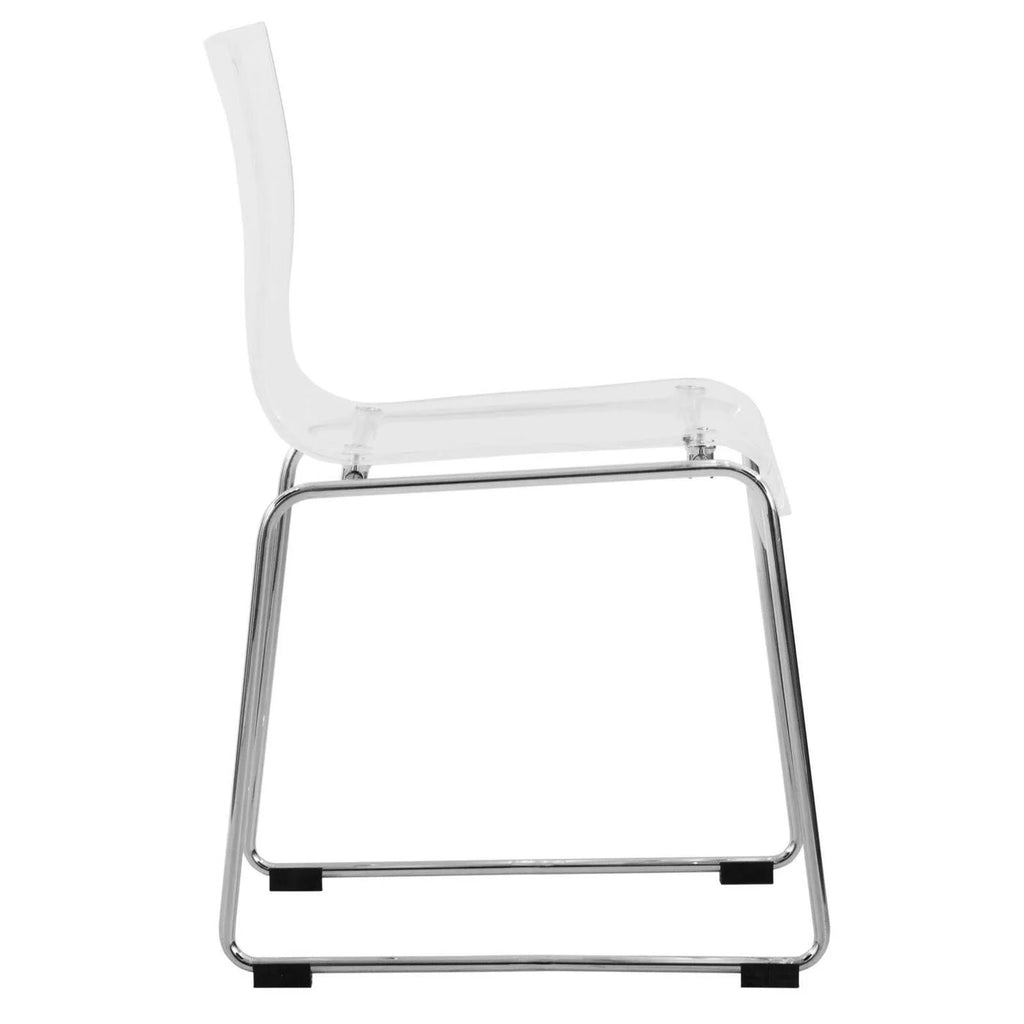 Acrylic Chair Set of 4 C180