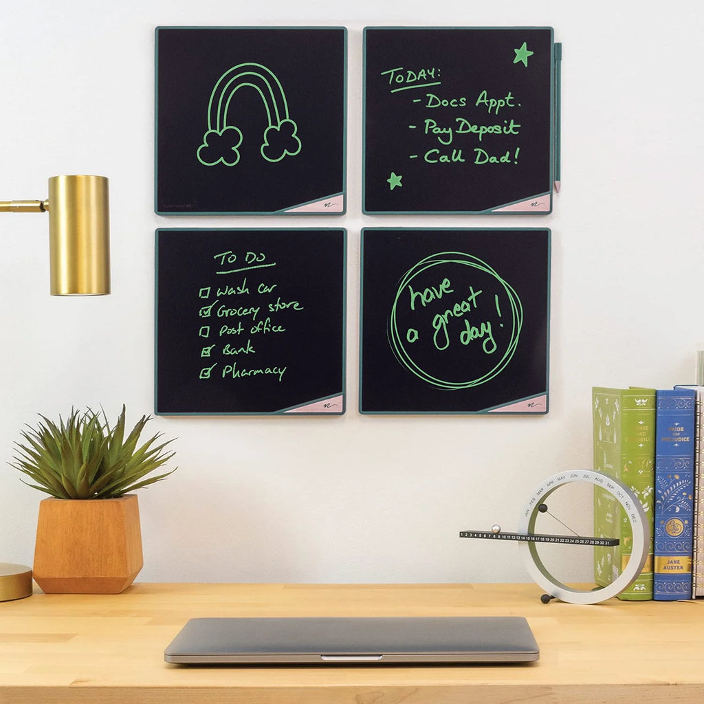 Forest Green LCD White Board Tile B294