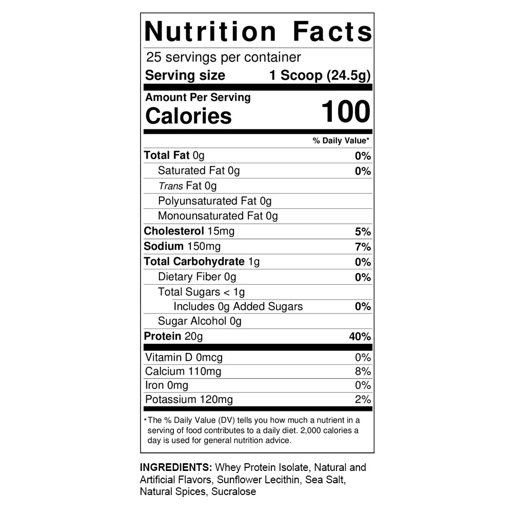 Whey Protein Isolate N23895