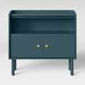 Blue 2 Door Accent Cabinet N35395