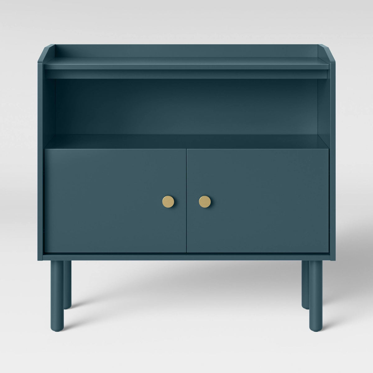 Blue 2 Door Accent Cabinet N35395
