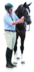 Navy Euroweave Knee Patch Breech X9412