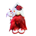 Ladybugs Daisy Gnome Holiday Ornament Doll Decorations F13602