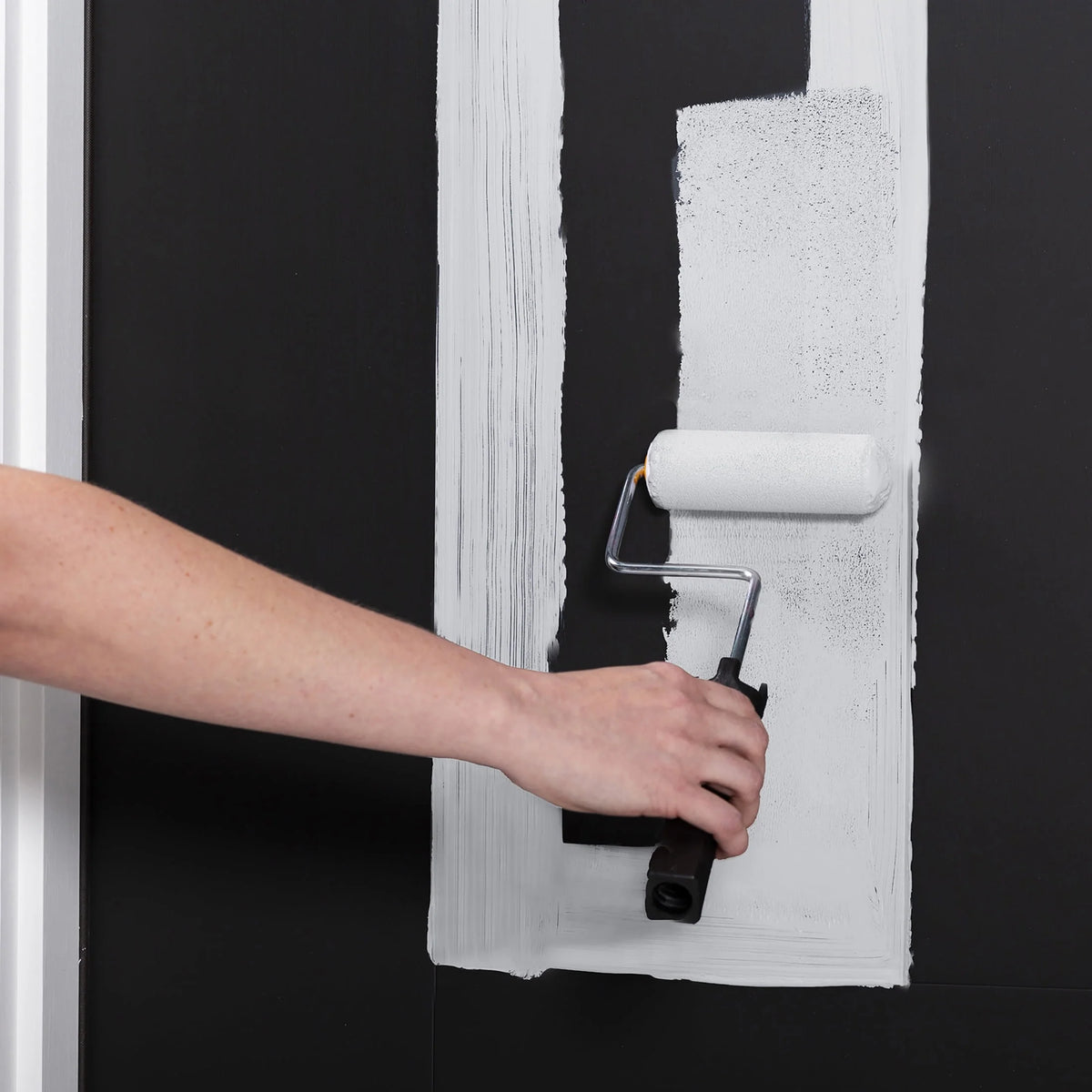Satin White Door and Trim Paint W4286