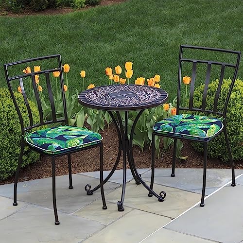 Set of 4 Water Repellent Outdoor Chair Cushions 17"x 16" I51865