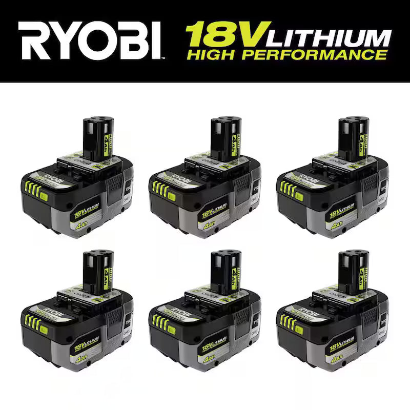 18V Lithium-Ion 4.0 Ah Battery 6-Pack I751110