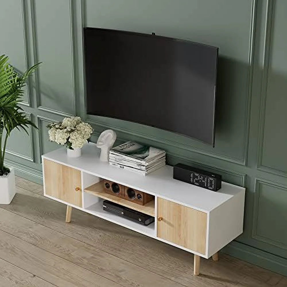 Black Small TV Stand for 50 inch TV X8196