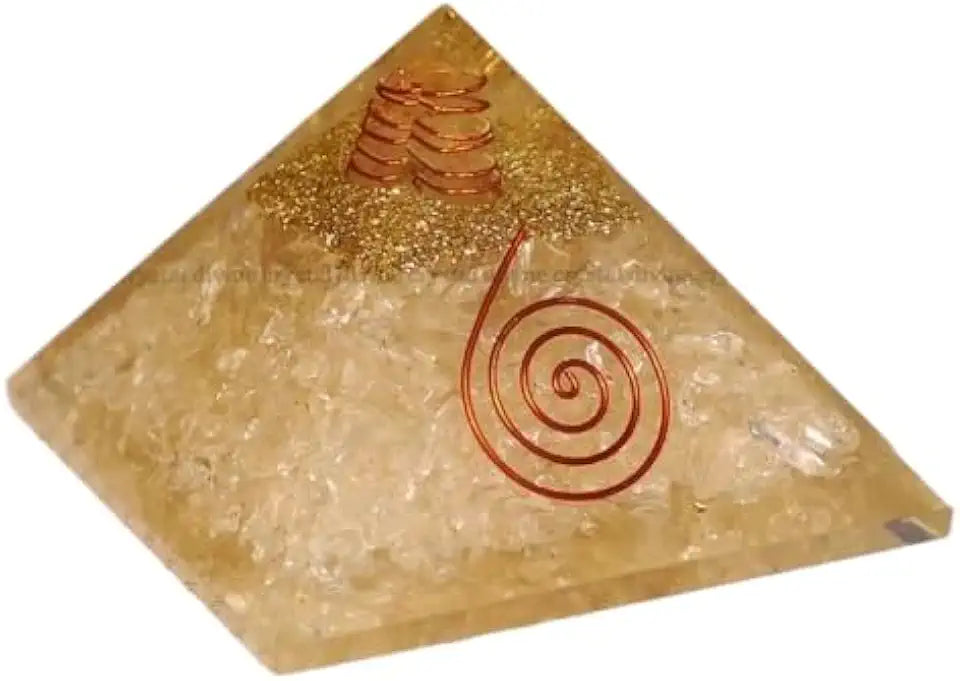 Clear Quartz Crystal Pyramid S72027