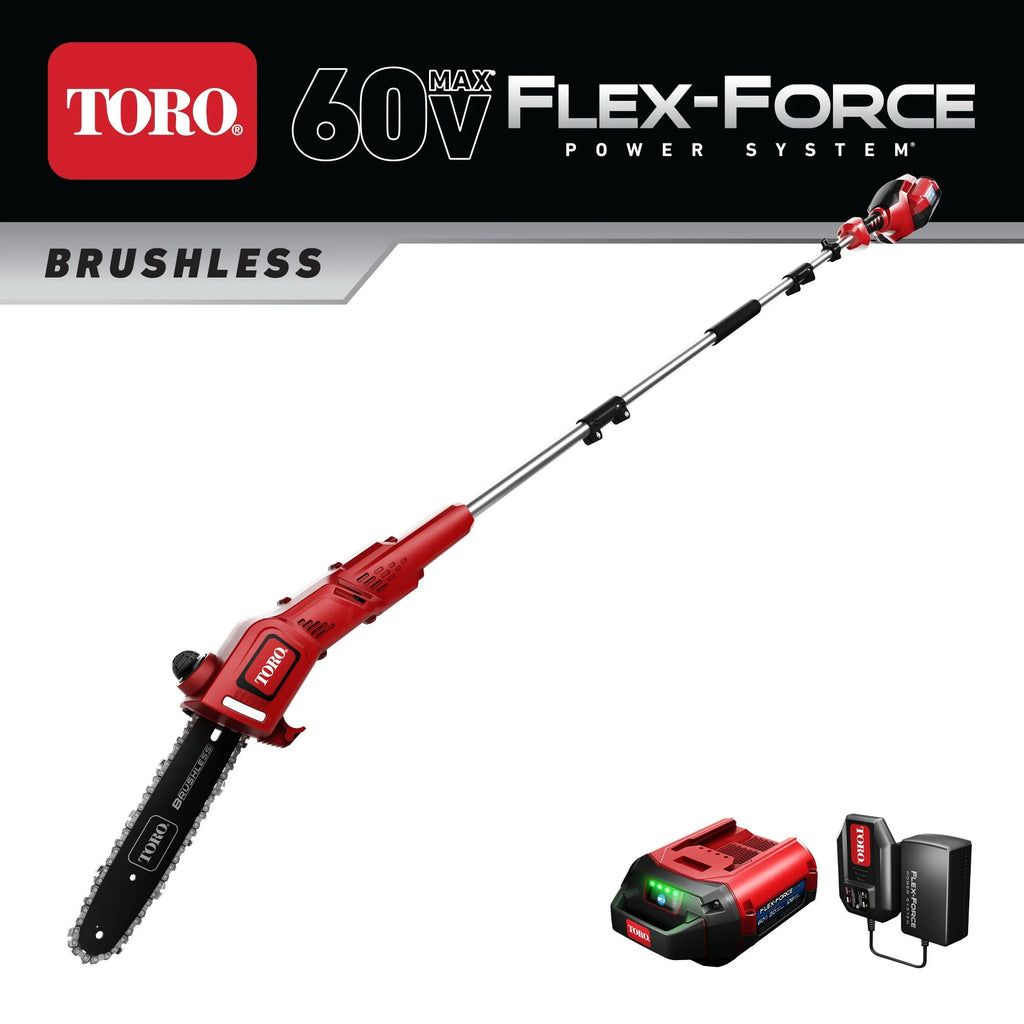 60V Max Cordless Electric Pole Saw with Battery & Charger Z4898
