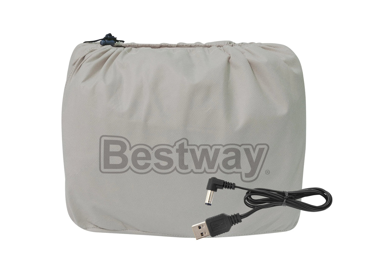 Queen Air Mattress with Rechargeable Pump T766017