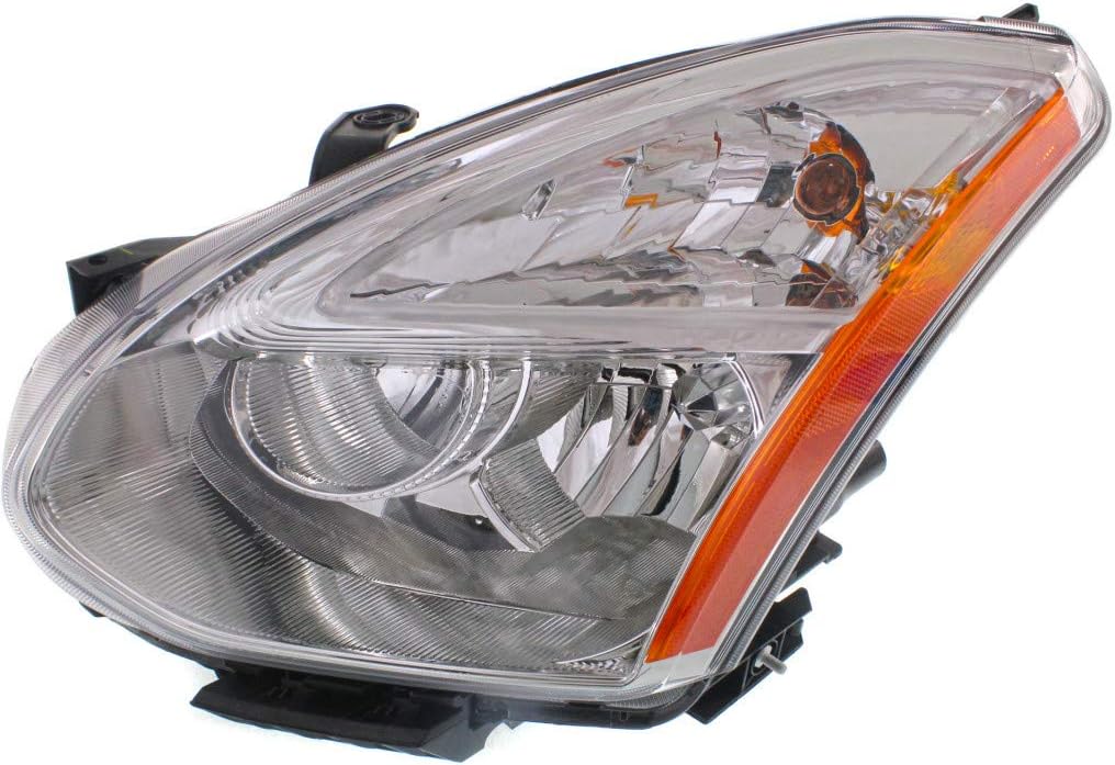 Headlight Assembly for 2011 2012 Nissan Rogue Passenger Side Halogen T1617