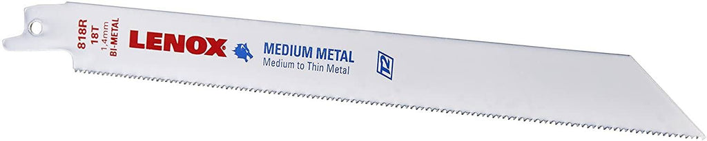 8 in. Bi-Metal Reciprocating Saw Blade 18 TPI 25 Pk S2776