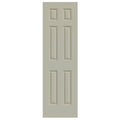24 in. x 80 in. Desert Sand Painted Molded Composite MDF Interior Door Slab N873865