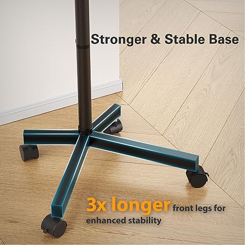 Rolling TV Stand for 23-60 Inch TVs with Locking Wheels C972751
