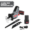 12V Max Lithium-Ion Compact Reciprocating Saw with Battery and Charger I941585