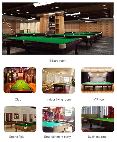 Wall Mount Metal Pool Cue Rack with Double Layer U-Shaped Slots C136058