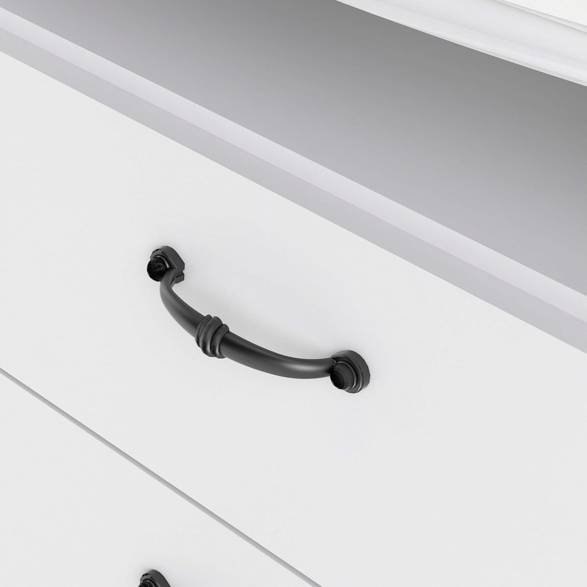 White 2 Drawer Nightstand T699