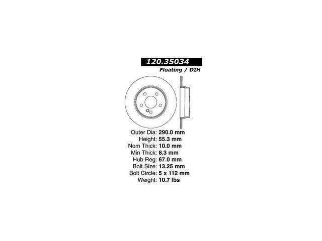 Sport Brake Rotor F816861