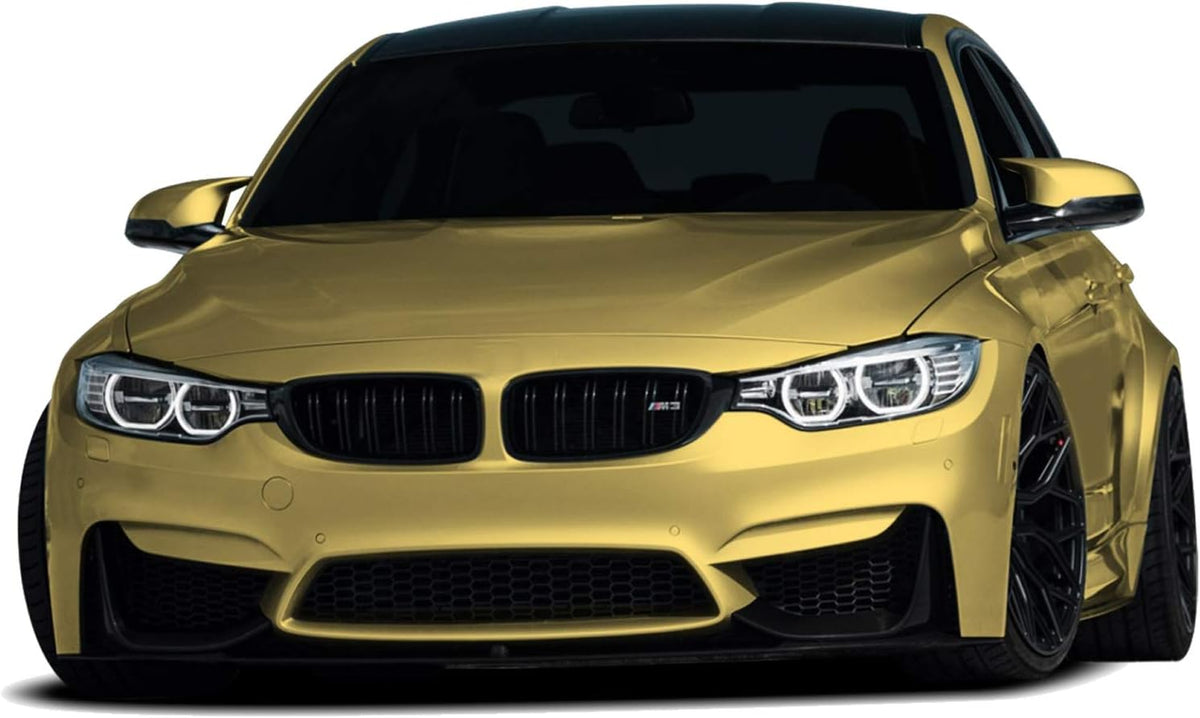 ABS Gloss Black Front Bumper Spoiler Splitter E916