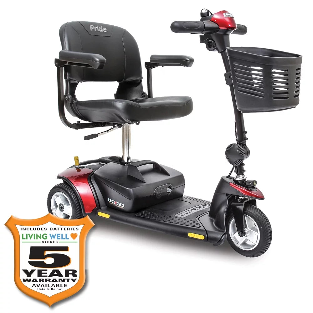 Red 3-wheel Scooter L459