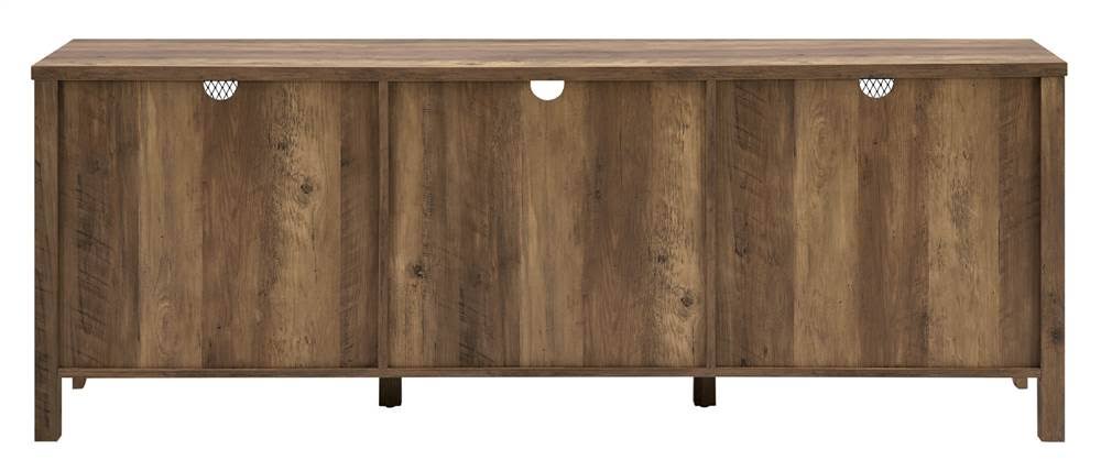 Industrial Sliding Mesh Door TV Console B718