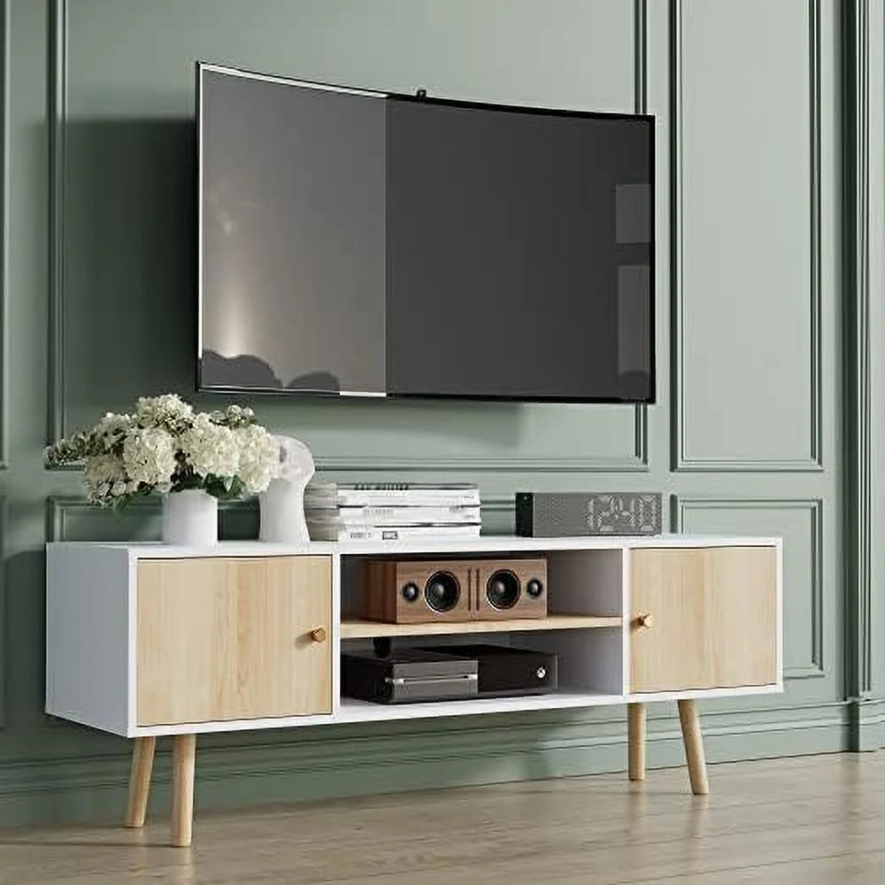 Black Small TV Stand for 50 inch TV X8196