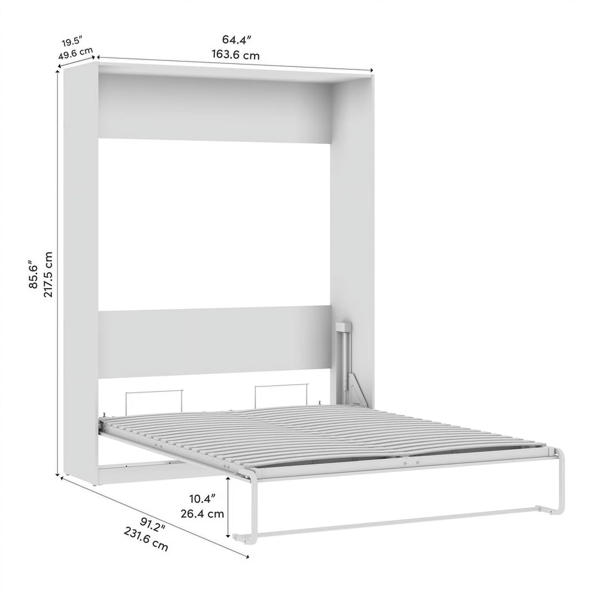 Queen Murphy Bed A598