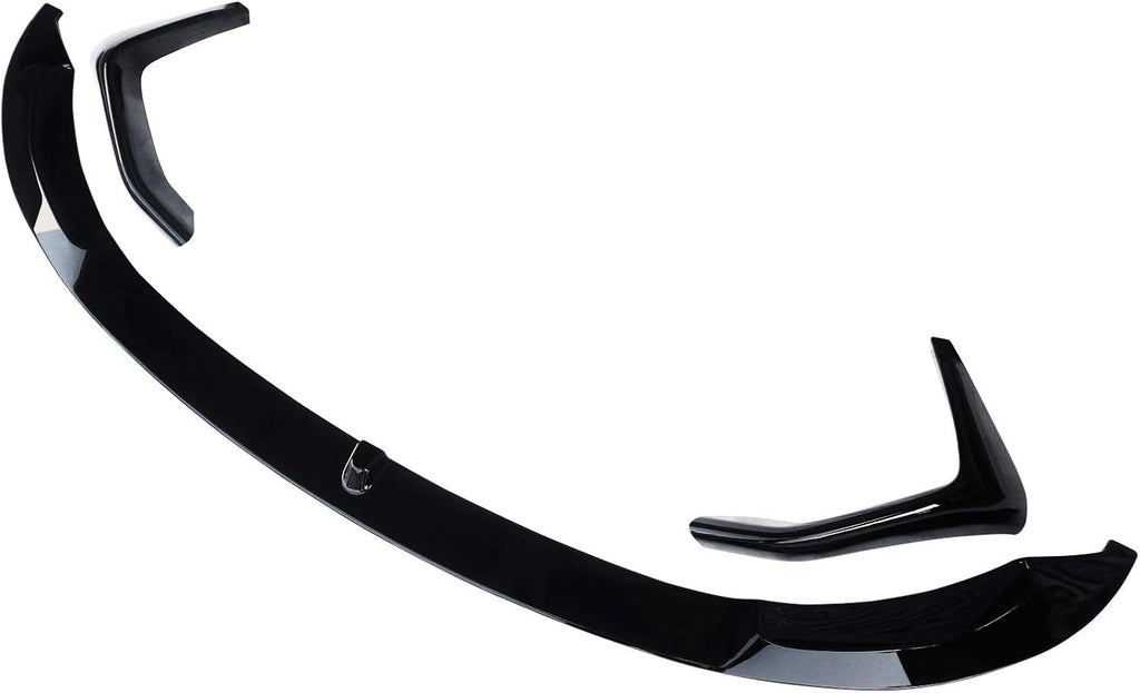 ABS Gloss Black Front Bumper Spoiler Splitter E916