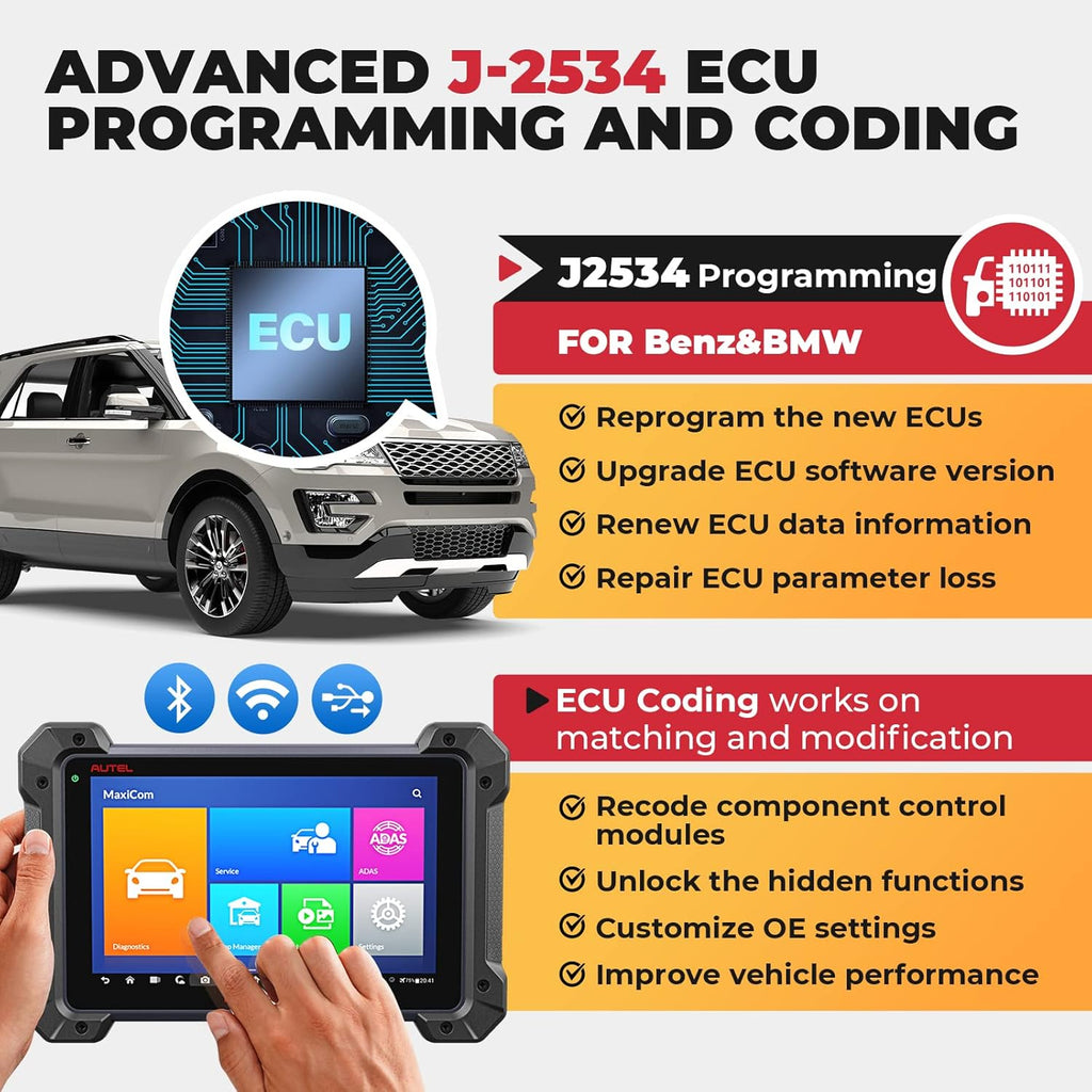 J2534 Programming Tool with Advanced ECU Coding E543