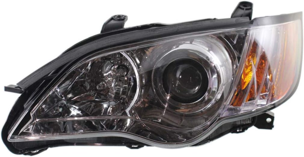 Subaru Legacy Headlight Assembly 2008 2009 Pair w/Bulbs J298