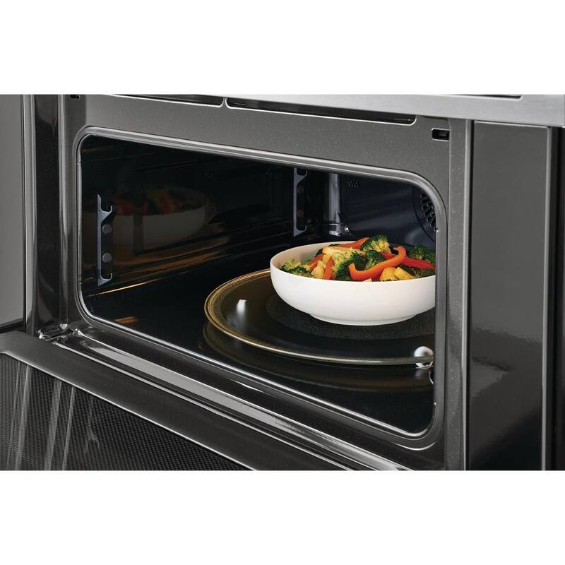 30 in. Electric Built-In Wall Oven and Microwave Combination with Total Convection in Stainless Steel H1027