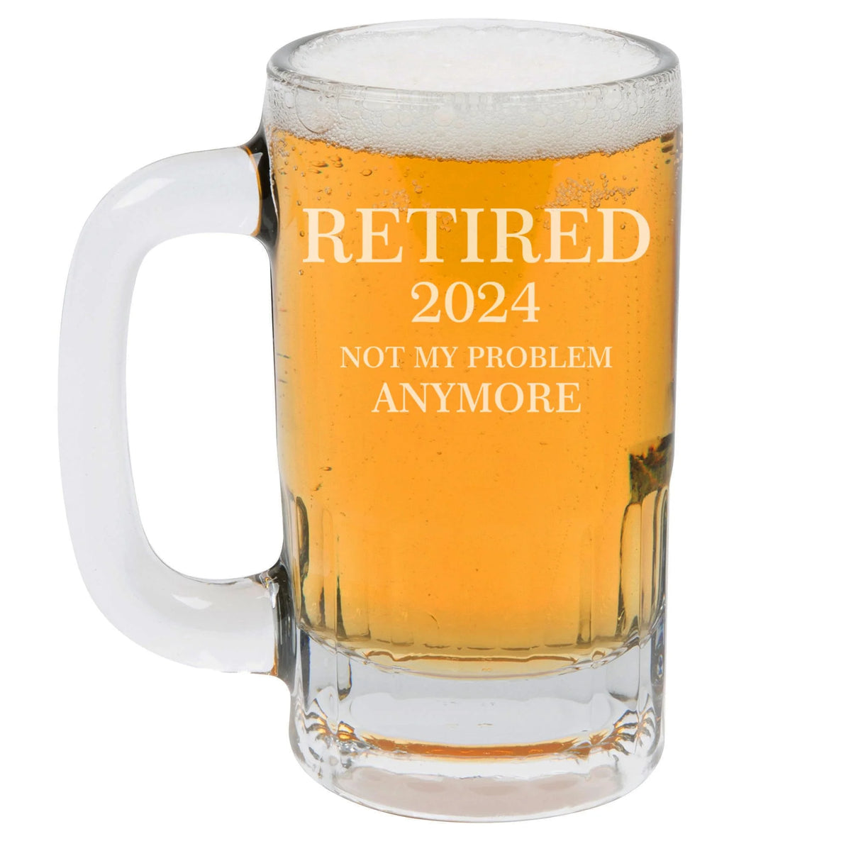 12 oz Beer Mug Stein Glass X10881