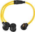 NEMA 10-30P 3 Prong Male Plug to 2 Outlet Female Receptacle 10-30R Y Splitter STW 3 Feet 120V/240V 30 Amp Power Cord Adapter Pack of 2 R856
