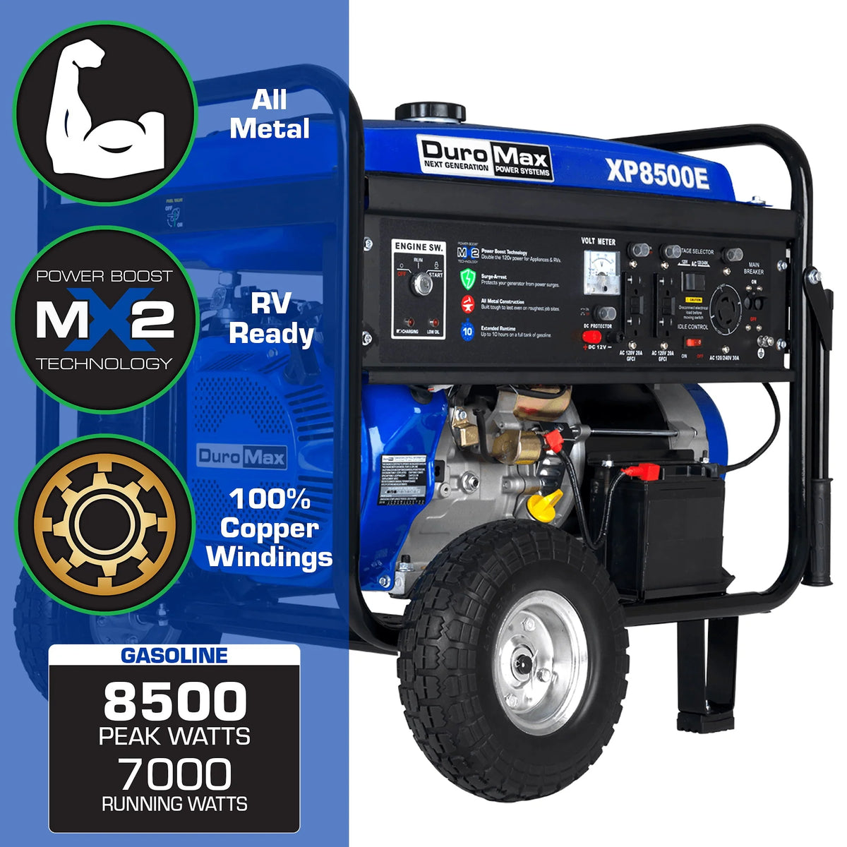 8500-Watt 420cc Gas Generator with Electric Start K26737