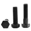 1 inch-8 x 5 1/2 inch Coarse Thread Grade 8 Hex Cap Screw Alloy Steel Black Oxide Pk 25 C403