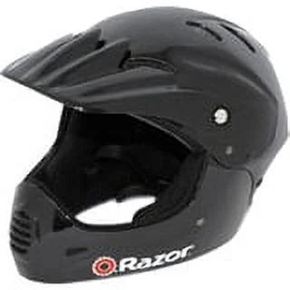 Glossy Black Multi-Sport Youth Helmet T4139
