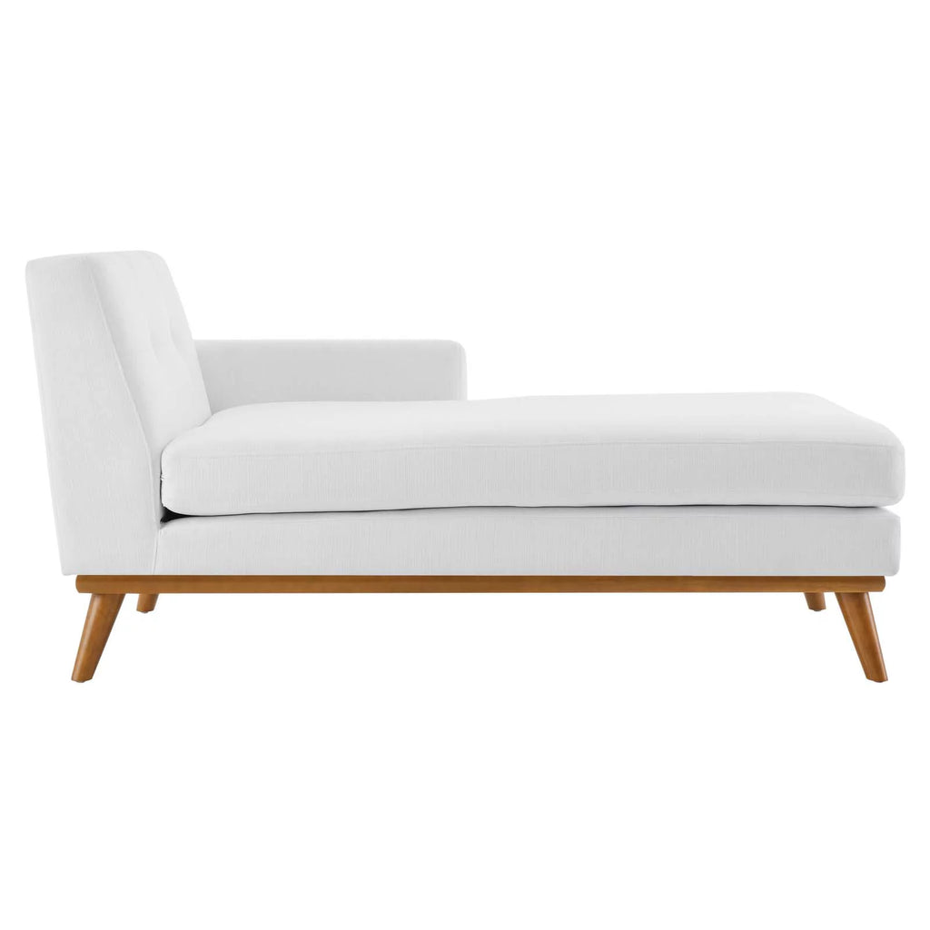 White Upholstered Sectional Sofa H516