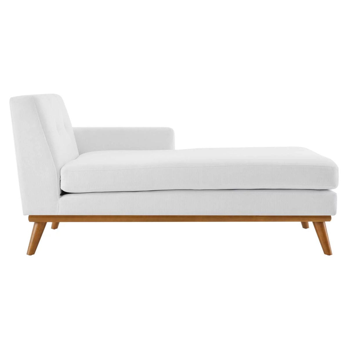 White Upholstered Sectional Sofa H516
